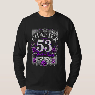 女性の第53章1972年53番目の誕生日から素晴らしい Tシャツ