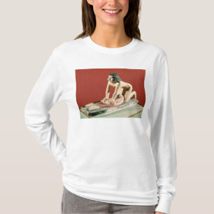 女性の粉砕の穀物のモデル、古い王国 Tシャツ