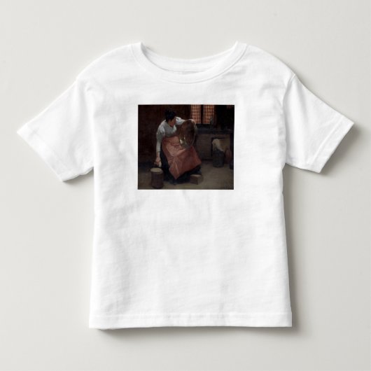 女性の精練 トドラーTシャツ (正面)