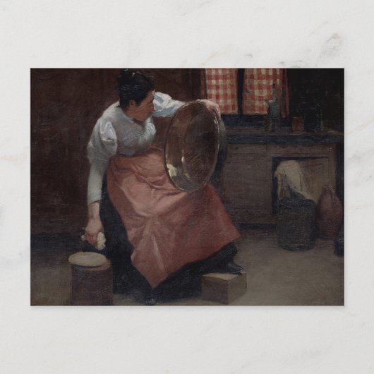 女性の精練 ポストカード (正面)