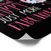 女性の素晴らしいグラミーおばあちゃん母おもしろい母 ポスター (角)