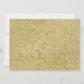 女性の素晴らしい50誕生日パーティー 招待状 (裏面)