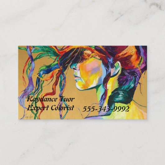 女性の経験 予約カード (正面)