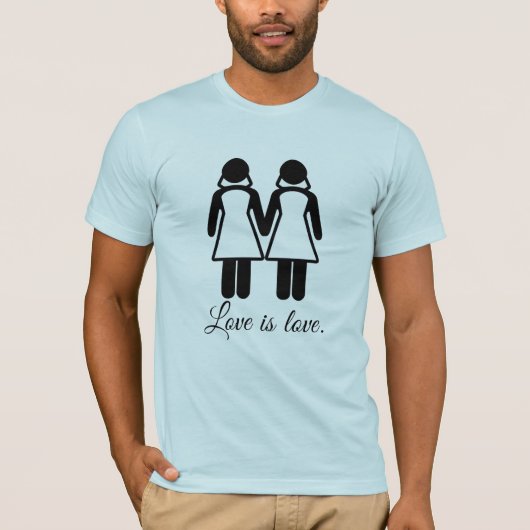 女性の結婚愛.png tシャツ (正面)