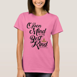 女性の絞り染めカナナトピアオープンマインドティー Tシャツ