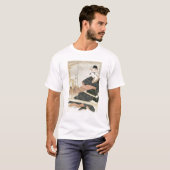 女性の編むこと Tシャツ (正面フル)