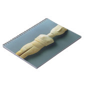 女性の置物、早いCycladic、紀元前のc.2800-2300 (m ノートブック (左側)