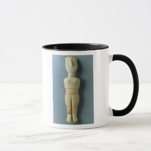 女性の置物、早いCycladic、紀元前のc.2800-2300 (m マグカップ