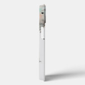女性の肖像画 モダンアートの態度 Case-Mate iPhoneケース (裏面 / 右)