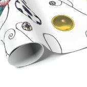 女性の肖像、アールデコの美しさとファッション ラッピングペーパー (ロールコーナー)