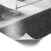 女性の脚，ガラスとバラ鉛筆スケッチアート フォトプリント            (角)