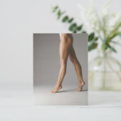 女性の脚 ポストカード (スタンド正面)