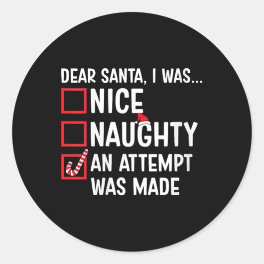 女性の良いけない試みがSantに行わおもしろいれた ラウンドシール (正面)