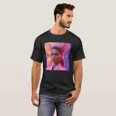 女性の花の羽のような旅行で世界の出現を探索 Tシャツ (正面フル)