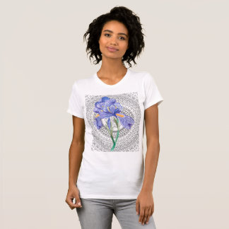 女性の花夢のシャツ Tシャツ