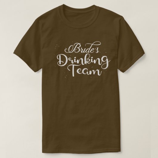 女性の花嫁の飲み会 ブライズパーティー Tシャツ (デザイン正面)