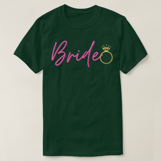 女性の花嫁ハメパ Tシャツ (デザイン正面)