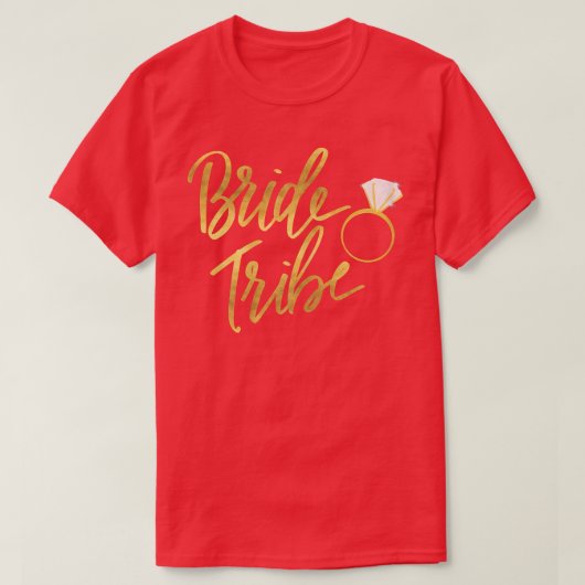 女性の花嫁部族 Tシャツ (デザイン正面)