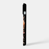 女性の花 iPhone 15ケース (左側面)