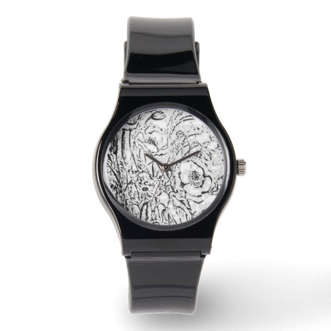 女性の芸術とデザインを見る 腕時計 (正面)