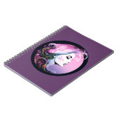 女性の華" 女性の美しさ ノートブック (左側)