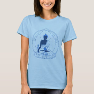 女性の薬の仏のワイシャツ Tシャツ