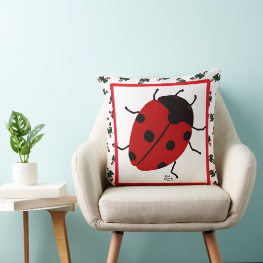 女性の虫 クッション (椅子)