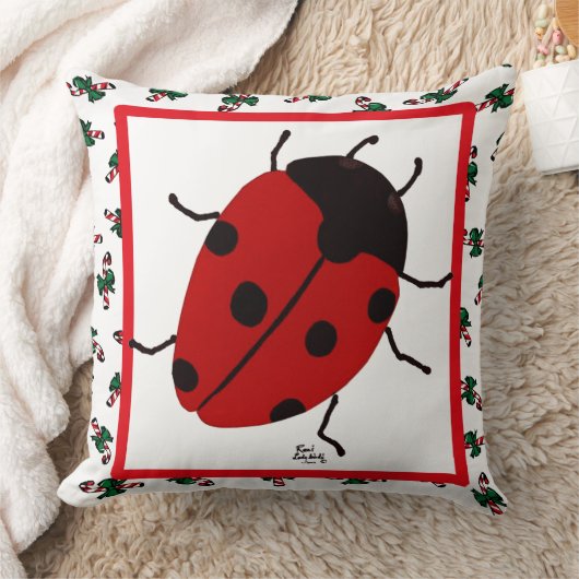 女性の虫 クッション (ブランケット)