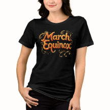 女性の行進 春分 アートTシャツ - 少女と太陽