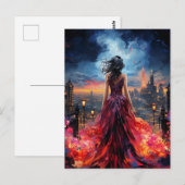 女性の街 ポストカード (正面/裏面)