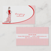 女性の衣類 名刺 (正面/裏面)