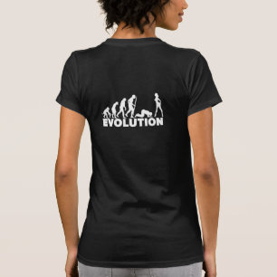 女性の規則の進化 Tシャツ