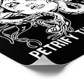 女性の視線が家父長制を軽くする ポスター (角)