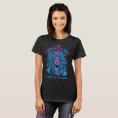 女性の視線は家父長制のデザインをpetrify tシャツ (正面フル)