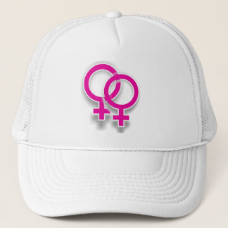 女性の記号レズビアン愛帽子 キャップ