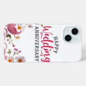 女性の記念日おめでとう Case-Mate iPhoneケース (裏面 (横))
