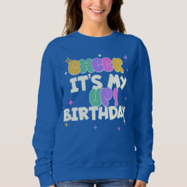 女性の誕生日おめでとうパーカー スウェットシャツ