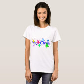 女性の誕生日Tシャツ Tシャツ (正面フル)