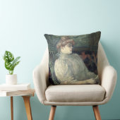 女性の読書 クッション (椅子)