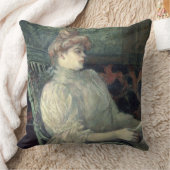 女性の読書 クッション (ブランケット)