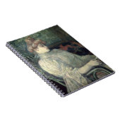 女性の読書 ノートブック (右側)