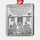 女性の議会、1656年 メタルオーナメント (左)