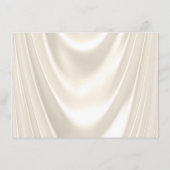 女性の象牙色ゴールド誕生日パーティー感謝カード サンキューカード (裏面)