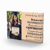 女性の質素晴らし,ナース卒業 フォトブロック (右)