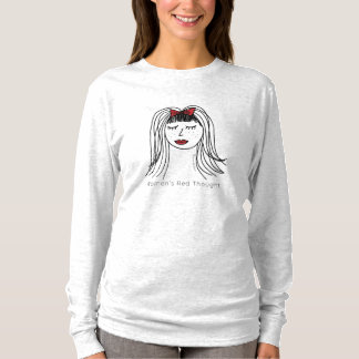 女性の赤い思考 — Yuraima Rangel | CNYプロダクト Tシャツ
