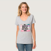 女性の身体に関する法律は男性が作るべきではない Tシャツ (正面フル)