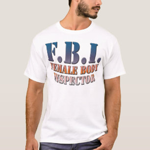 女性の身体の検査官のTシャツ Tシャツ