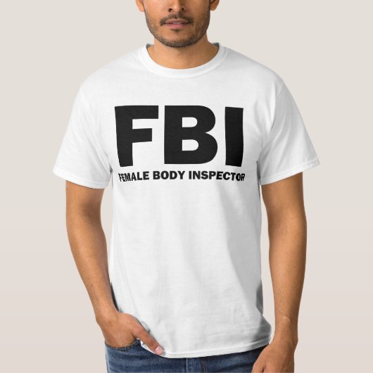女性の身体の検査官のTシャツ Tシャツ (正面)