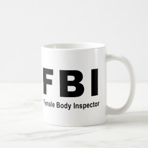 女性の身体の検査官 コーヒーマグカップ