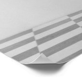 女性の身振り ポスター (角)